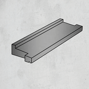 Appui de fenêtre avec oreilles extérieures