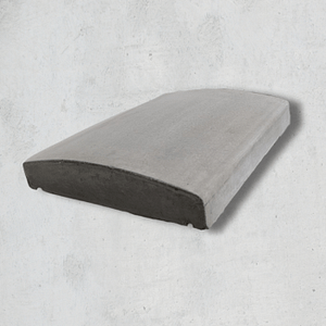 Couvertine bombée en béton préfabriqué - 3 Largeurs Disponibles