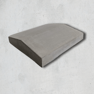 Couvertine à 2 pentes en béton préfabriqué - 3 Largeurs Disponibles